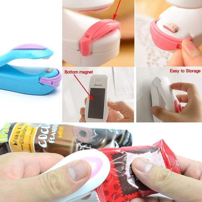 Portable battery-powered sealing machine