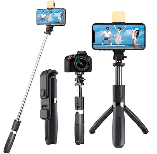 Versatile 3-in-1 Selfie Stick Tripod with Remote